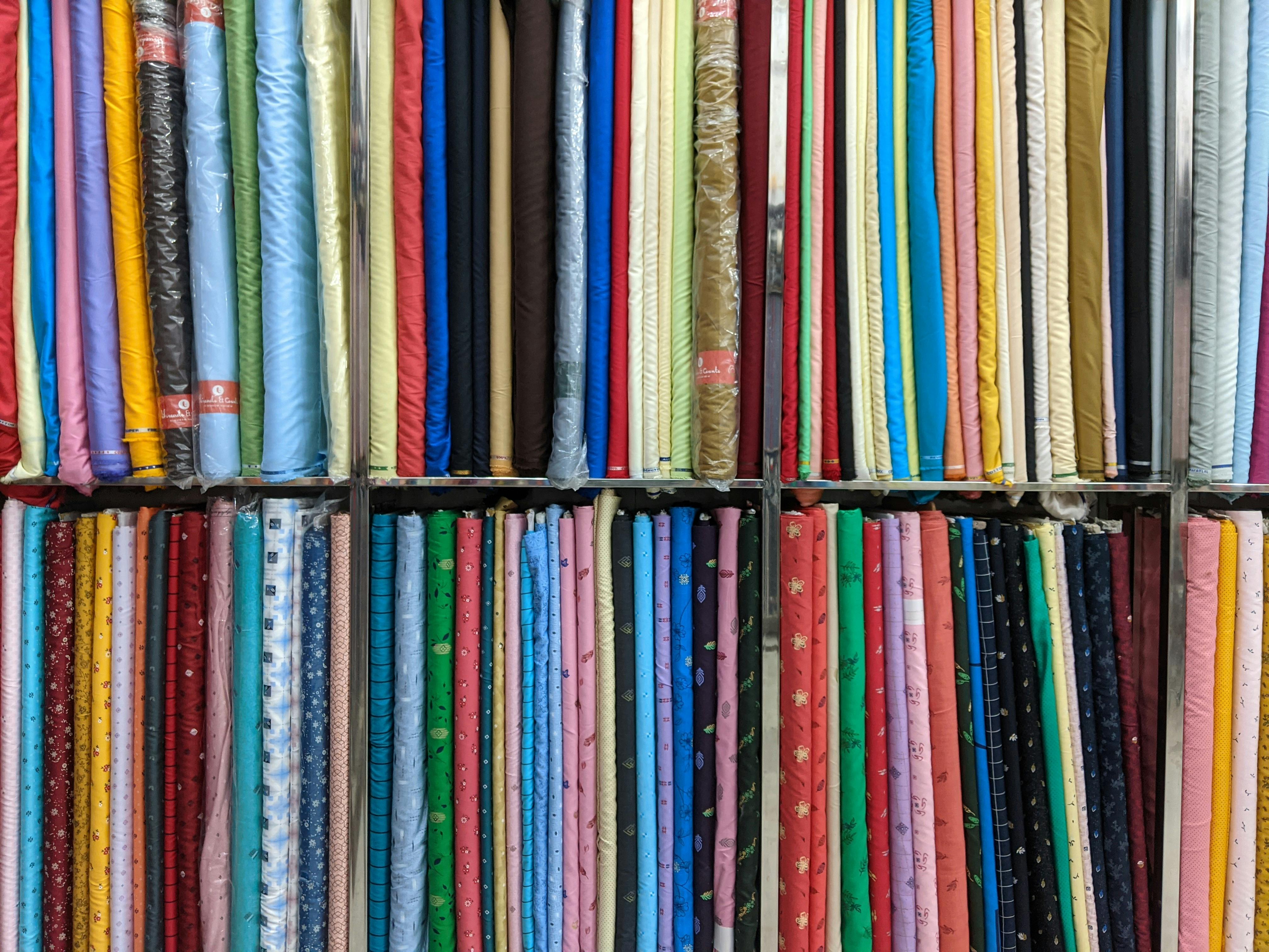 Bolts of Fabric